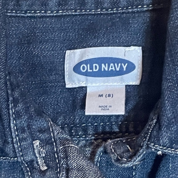 Old Navy Kids Denim Shirt Dress - Picture 2 of 4